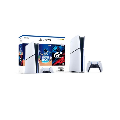 [I1000038859] Consola Playstation 5 Standard Bundle + Gran Turismo + Astrobot
