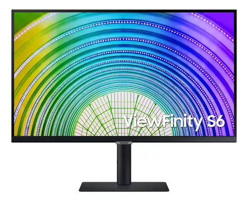 [LS27A600UULCZB] Monitor Samsung Viewfinity S6 27" Ips QHD Ergonomic Usb Hub - LS27A600UULCZB