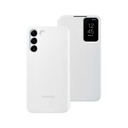 Funda Smart Clear View Cover S22+ Blanca