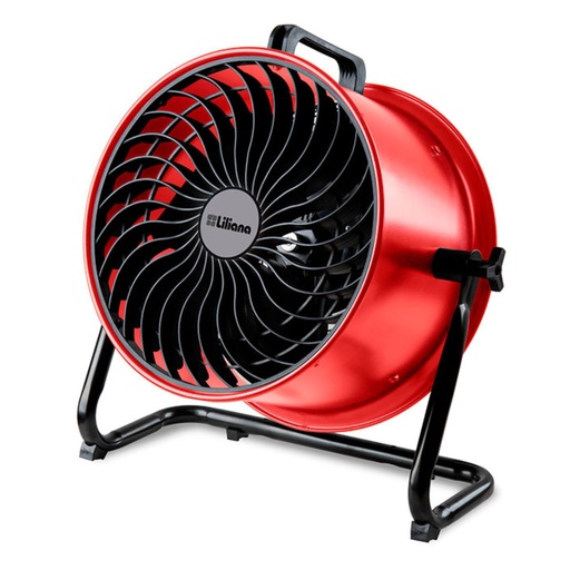 [VTHD16R] Ventilador Turbo Industrial Ciclónico Rojo 16 200W 3 En 1 Liliana